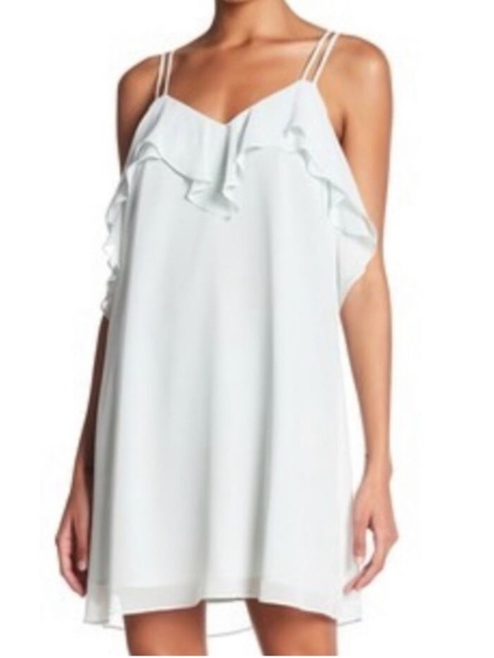 BCBGeneration Sea Salt Slip Dress nwt